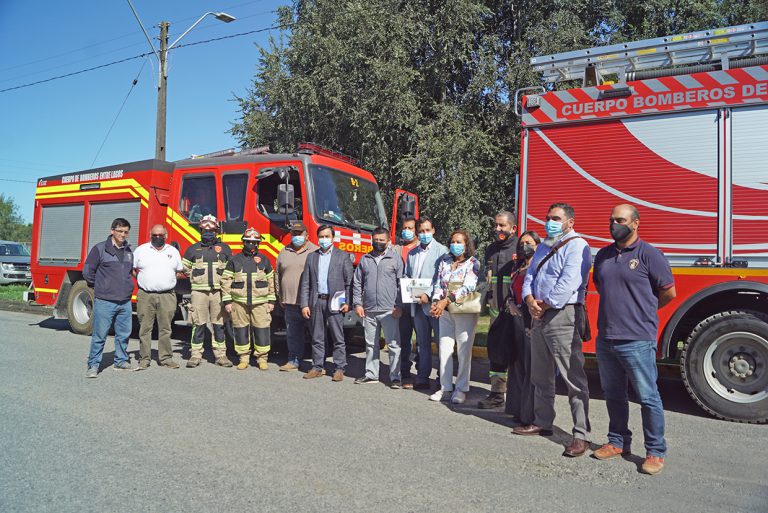 GORE LOS LAGOS APROBÓ TRASPASO DE TERRENOS DE BIENES NACIONALES AL CUERPO DE BOMBEROS DE ENTRE LAGOS