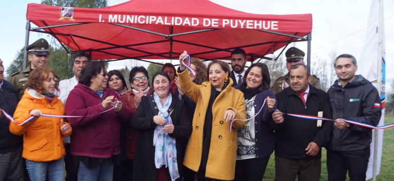 Municipalidad de Puyehue inaugura proyecto de ampliación de Agua Potable que beneficia a 101 familias de Ñadi Pichidamas