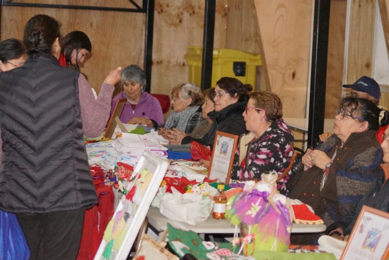 “Exposición anual celebra la creatividad de los clubes de adultos mayores de Puyehue”