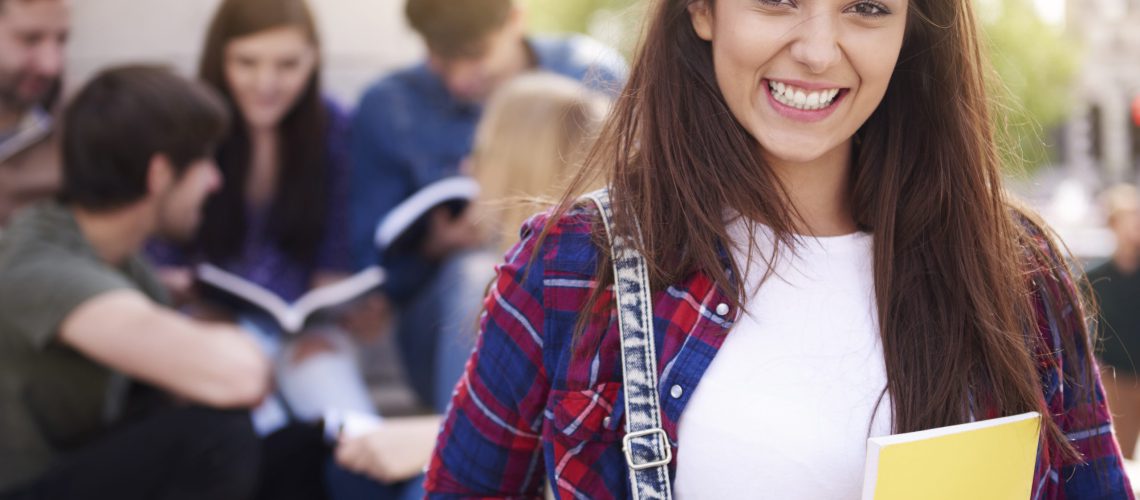 Students life on the campus